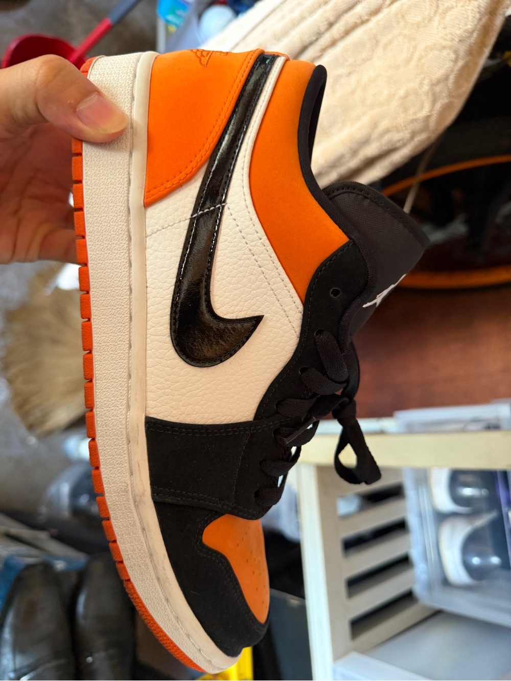 Jordan 1 Low Shattered Backboard Sz 11